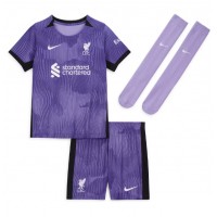 Dječji Nogometni Dres Liverpool Thiago Alcantara #6 Rezervni 2023-24 Kratak Rukav (+ Kratke hlače)